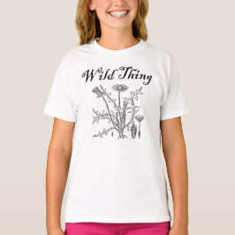 Wild Things T - Shirt mit Löwenzahn