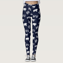 Wild Things White Leggings