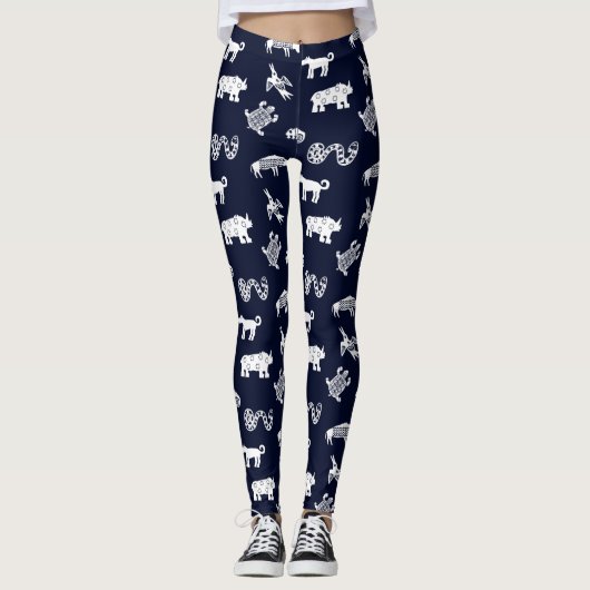 Wild Things White Leggings (Vorderseite)