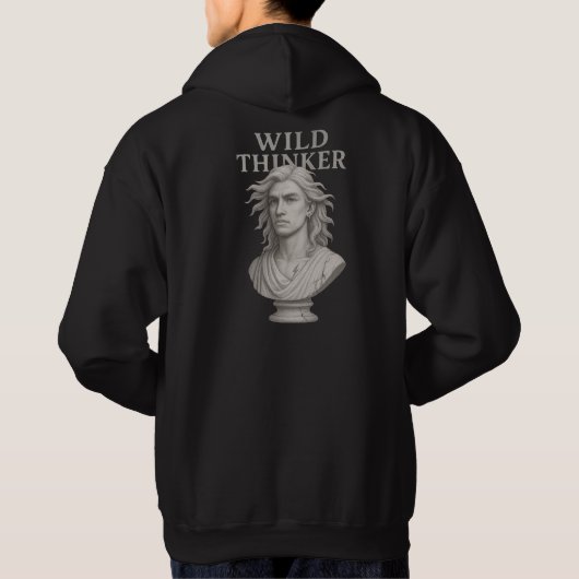 Wild Thinker – Classic Mind Unleashed Hoodie (Rückseite)