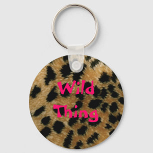 Wild Thleopard Print Schlüsselanhänger
