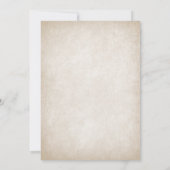 Wild Three Woodland Animal 3. Geburtstag Einladung (Rückseite)