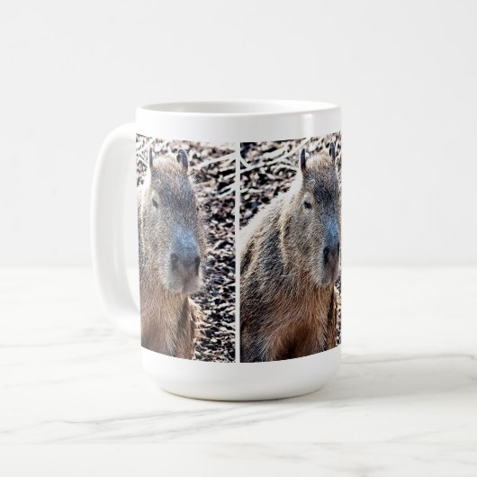 WILD TIERCAPYBARA KAFFEETASSE (Vorderseite Links)
