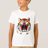 Wild Tiger Artwork T-Shirt (Vorderseite)