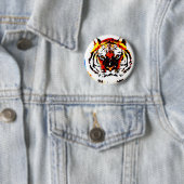 Wild Tiger Eyes Button (Beispiel)
