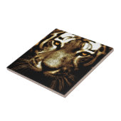 Wild Tiger Eyes Fliese (Seite)