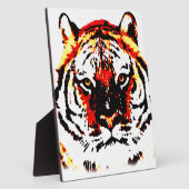 Wild Tiger Eyes Fotoplatte (Seite)