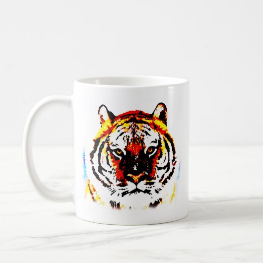 Wild Tiger Eyes Kaffeetasse (Links)