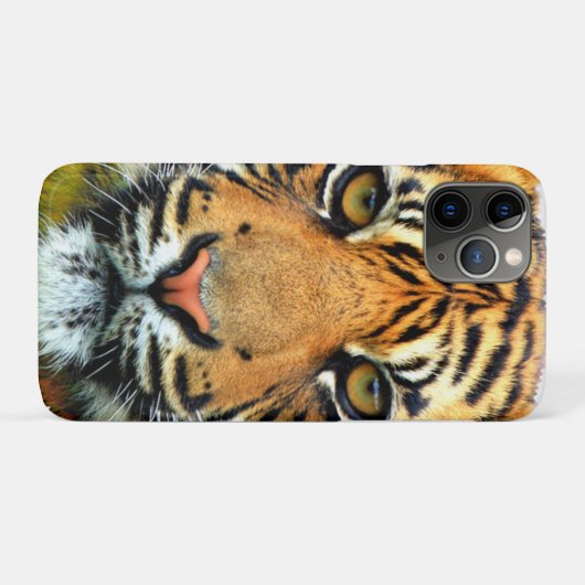 Wild Tiger Face Case-Mate iPhone Hülle (Rückseite (Horizontal))
