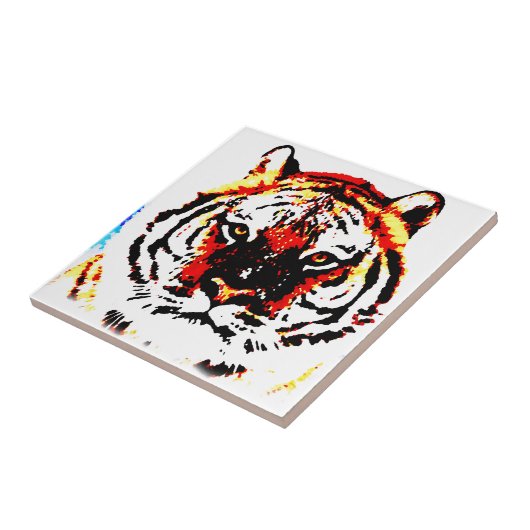 Wild Tiger Fliese (Seite)