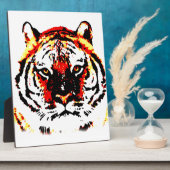 Wild Tiger Fotoplatte (Seite)