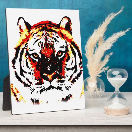 Wild Tiger Fotoplatte (Seite)