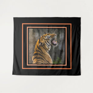 WILD TIGER GROSSER Tapestry Wandteppich