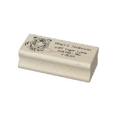 Wild Tiger Head Rücksendeadresse Rubber Briefmarke Gummistempel (Stempel)