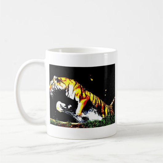 Wild Tiger Kaffeetasse (Links)