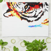 Wild Tiger Küchentuch (Gefaltet)