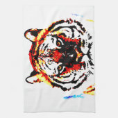 Wild Tiger Küchentuch (Vertikal)
