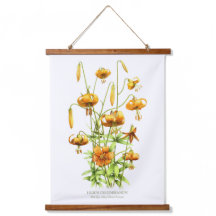 Wild Tiger Lilies Floral Botanische Kunst
