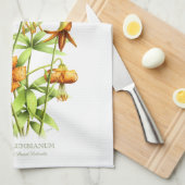 Wild Tiger Lilies Küchentuch (Viertel Falte)