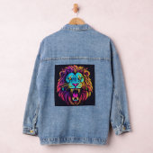 "Wild Tiger Majesty - Dazzling Denim Jacket" Jeansjacke (Hangar)