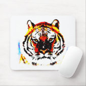 Wild Tiger Mousepad (Mit Mouse)