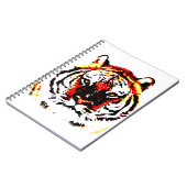 Wild Tiger Notizblock (Linke Seite)