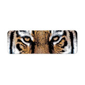 Wild Tiger Portrait Graphic Press Style (Vorne)
