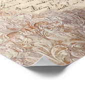 Wild Tiger Safari Jungle Artwork Foto Poster (Ecke)