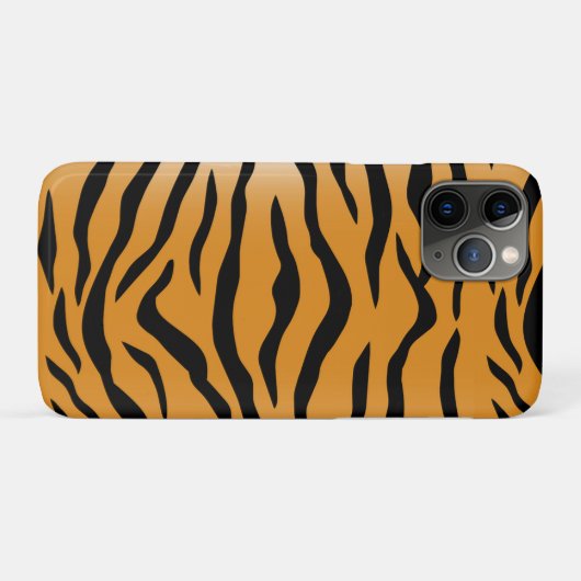 Wild Tiger Skin Pattern Case-Mate iPhone Hülle (Rückseite (Horizontal))
