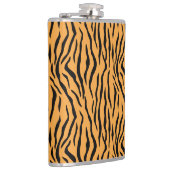 Wild Tiger Skin Pattern Flachmann (Rechts)