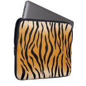 Wild Tiger Skin Pattern Laptop Sleeve (Vorne Rechts)