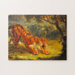 Wild Tiger und eine Schlange (Tierart) Puzzle