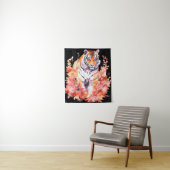 Wild Tiger Wandteppich (Beispiel)