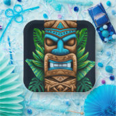 Wild Tiki Luau Pappteller (Party)