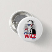 Wild Tim Walz Button (Vorne & Hinten)