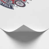 Wild Tracker Motorrad Geschenkpapier (Ecke)