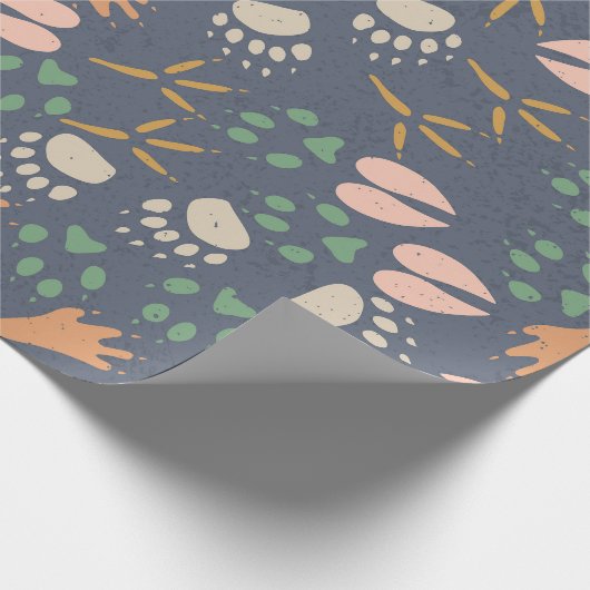 Wild Tracks Spring Wrapping Paper Geschenkpapier (Ecke)