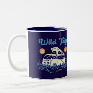 Wild Trip Zweifarbige Tasse