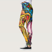 Wild & Trippy Shroom Skin Leggings (Links)