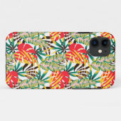 Wild Tropical Palm Leaves Case-Mate iPhone Hülle (Rückseite (Horizontal))