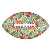 Wild Tropical Palm Leaves Football (Vorderseite)