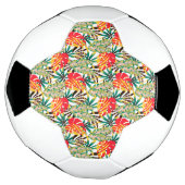Wild Tropical Palm Leaves Fußball (Gedreht)