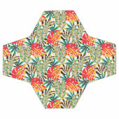 Wild Tropical Palm Leaves Fußball (Flach)