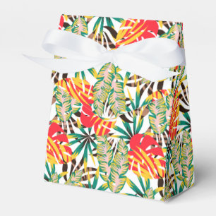 Wild Tropical Palm Leaves Geschenkschachtel