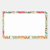 Wild Tropical Palm Leaves Post-it Klebezettel (Vorderseite)