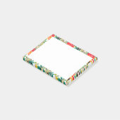 Wild Tropical Palm Leaves Post-it Klebezettel (angewinkelt)