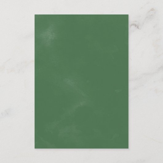 Wild Tropical Palm Wedding Details Umschließkarte Begleitkarte (Rückseite)