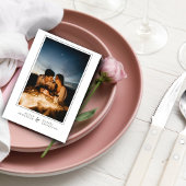 Wild-tropische Blätter & Modernes Chic Wedding Fot Einladung