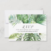 Wild tropische druckbare oder gedruckte Online-UAW Einladung (Vorderseite)