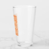 Wild Tulip Pattern (von William Morris) Glas (Links)